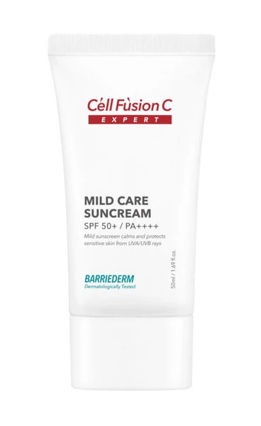 Cell Fusion C — Barriederm Mild Care Suncream SPF 50+/PA++++